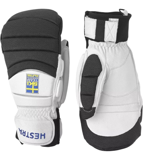Handschuhe Hestra Gripen GS Mitt White/Yellow - 2025/26