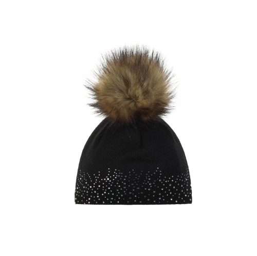 Mützen Eisbar Nalin Lux Crystal MÜ Black - 2025/26