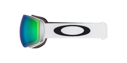 Goggles Oakley Flight Deck M Prizm Snow Jade Iridium Lenses / Matte White - 2024/25