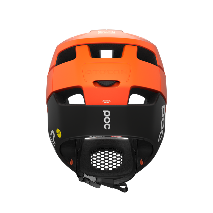 Fahrradhelm POC Otocon Race MIPS Fluorescent Orange AVIP/Uranium Black Matt 2025