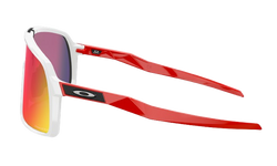 Sunglasses Oakley Sutro Custom Polished White Frame / Prizm Road Iridium Lenses