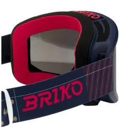 Brille Briko Vulcano Mask France Tangaroa Blue Golden - 2024/25