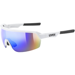 Sunglasses Uvex Sportstyle 227 White Mat/Mirror Blue - 2023