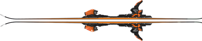 Skis Atomic Redster Q7 Revoshock C + MI 12 GW Black/Orange - 2024/25
