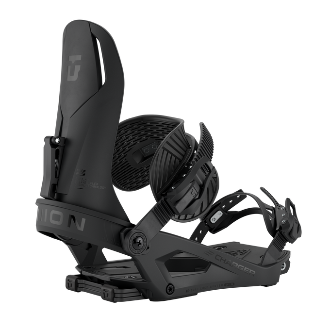 Snowboard Bindings Union Charger Black -2025/26