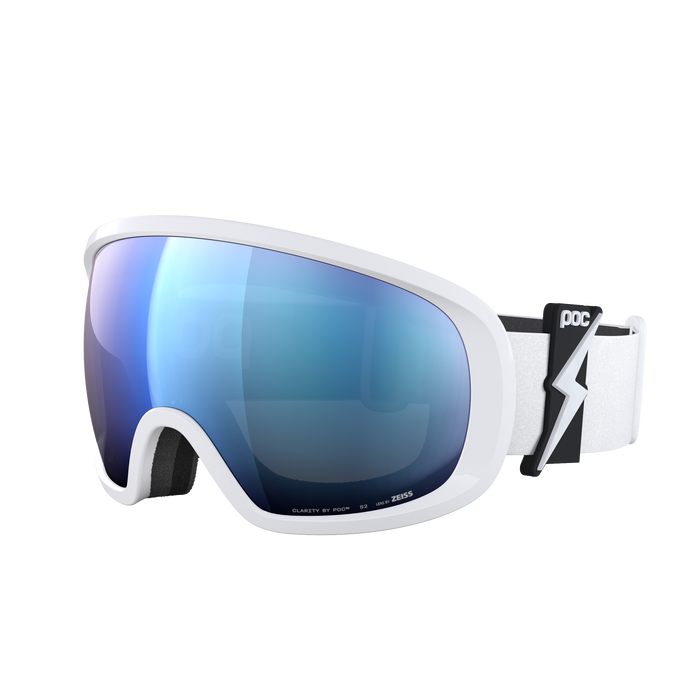 Brille POC Fovea Blixten White/Partly Sunny Blue - 2025/26