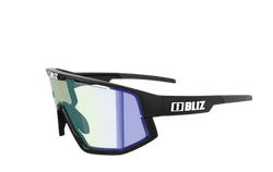 Sonnenbrille BLIZ Vision Nano Photochromic Matt Black/Brown Blue Lenses 