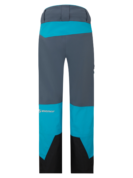 Ski pants Ziener Tewes Full-Zip Teamwear Lady Carribean Ombre - 2025/26