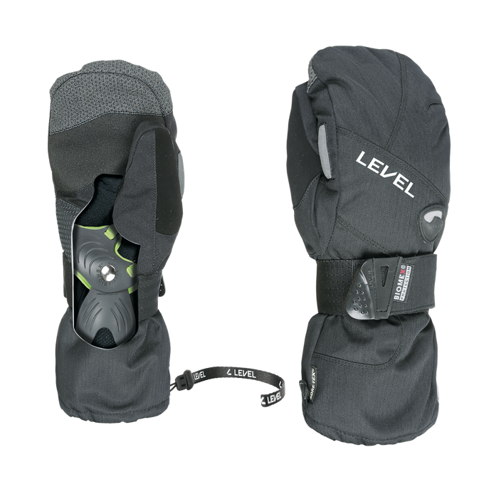Gloves Level Half Pipe Mitt Gore-Tex Black - 2025/26