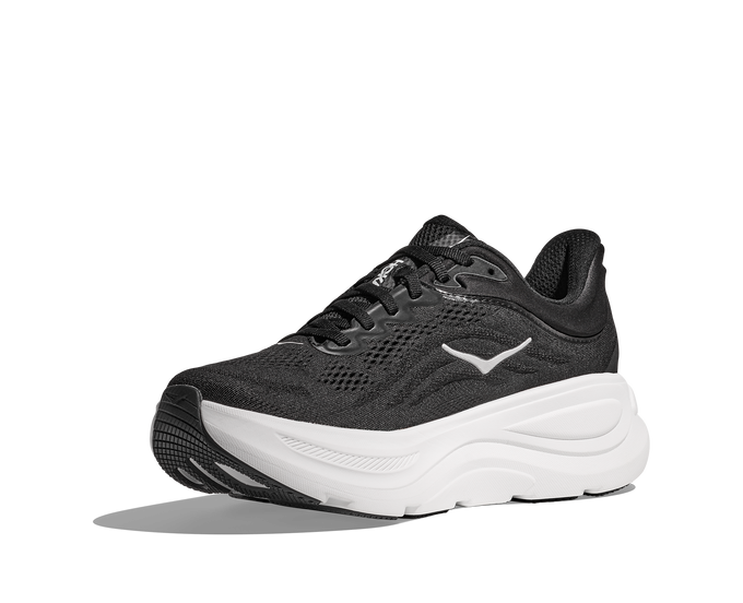 Men shoes Hoka Bondi 9 Black/White