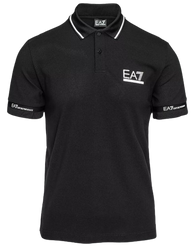 T-shirt Emporio Armani Man Jersey Polo Black