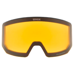 Goggles Uvex lace ATTRACT FM Black Matt/Mirror Opal + spare lens - 2025/26