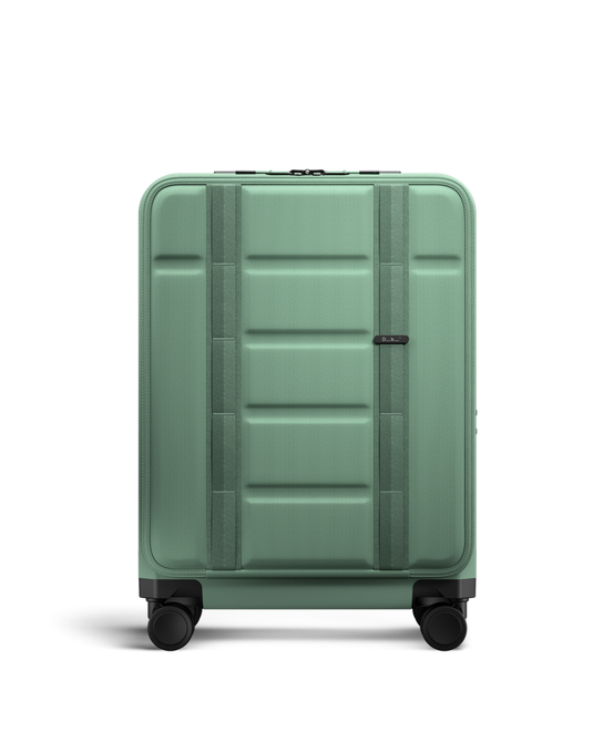 Travel suitcase Db Ramverk Front Access Carry-on Green Ray - 2024/25