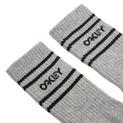 Socks Oakley Icon B1B Socks 2.0 New Granite HTHR/Black