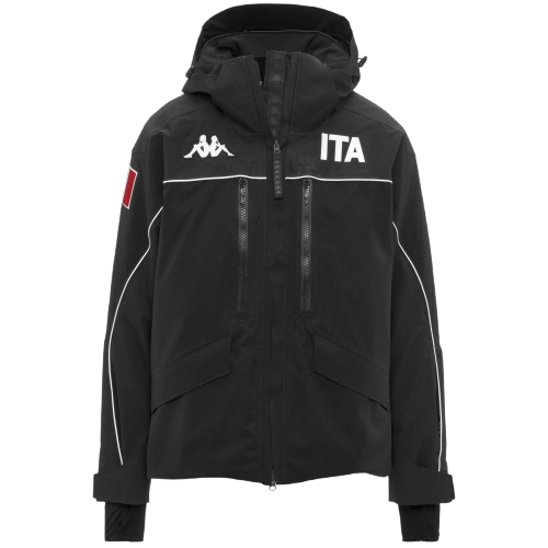 Ski jacket Kappa 6CENTO 602FP ITA Black - 2025/26