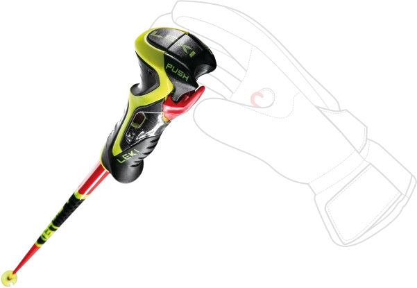 Poles LEKI Venom SL 3D Red - 2025/26