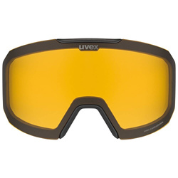 Brille Uvex Evidnt ATTRACT Small V Black Matt/Mirror Rainbow + spare lens - 2025/26