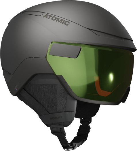 Skihelm Atomic Revent GT AMID Visor HD Photo Black - 2024/25