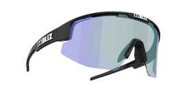 Sunglasses BLIZ Matrix Nano Photochromic Matt Black/Brown Blue