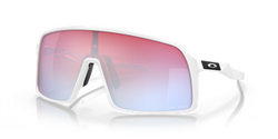 Sonnenbrille Oakley Sutro Polished White Frame/ Prizm Snow Sapphire Lenses - 2023