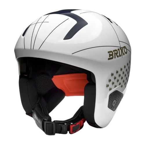 Helm Briko Volcano 2.0 Graphik France Mips Shiny White - 2025/26