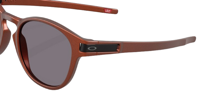 Sonnenbrille Oakley Latch Fire Orange Frame/Prizm Grey Polarized Lens
