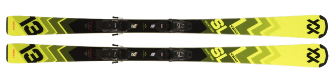 Skis Volkl Racetiger Junior Pro + 7.0 vMotion JR Black - Anthracite - 2024/25