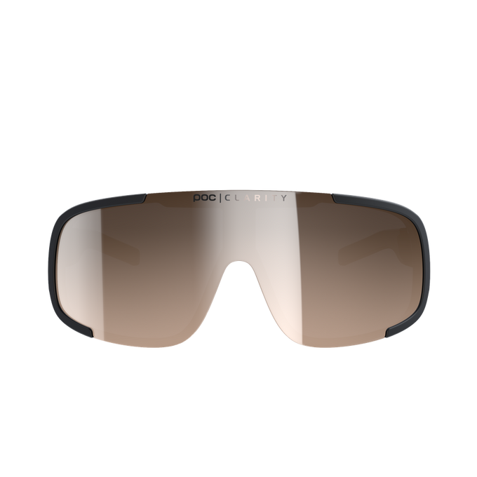 Sonnenbrille POC Aspire Mid Uranium Black/Brown Silver Mirror - 2024/25