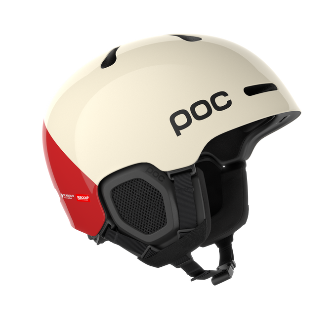 Helmet Kask POC Fornix BC Rouge/Blanc - 2025/26
