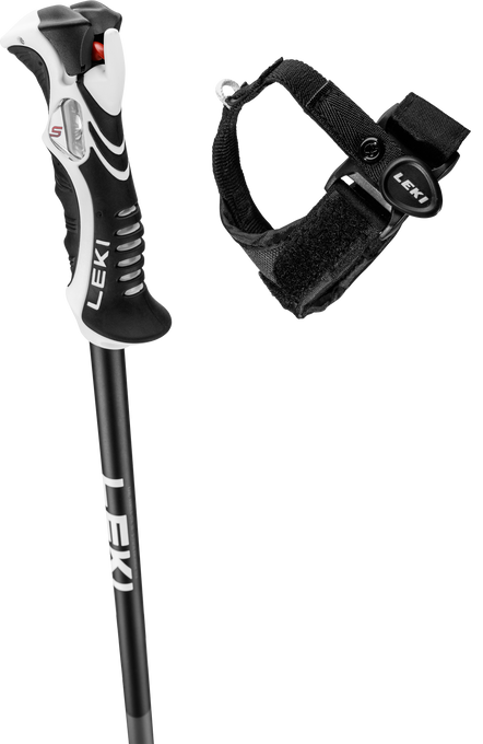 Poles LEKI Bold Lite S Black/Green - 2024/25