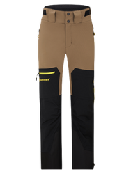 Ski pants Ziener Tewes Full-Zip Man Black Mustard - 2024/25