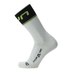 Radsocken UYN Man Cycling One Light White/Black