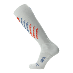Ski socks UYN Natyon 3.0 France White - 2025/26