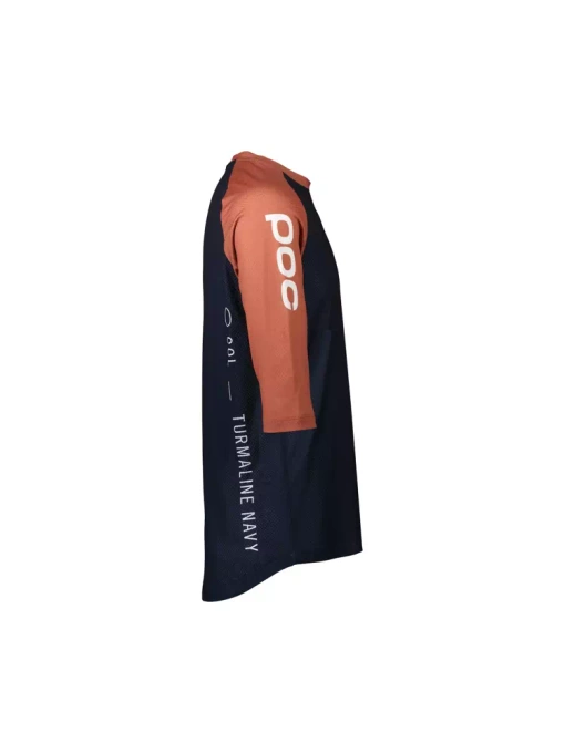 POC MTB Pure 3/4 Jersey Turmaline Navy/Himalayan Salt - 2024