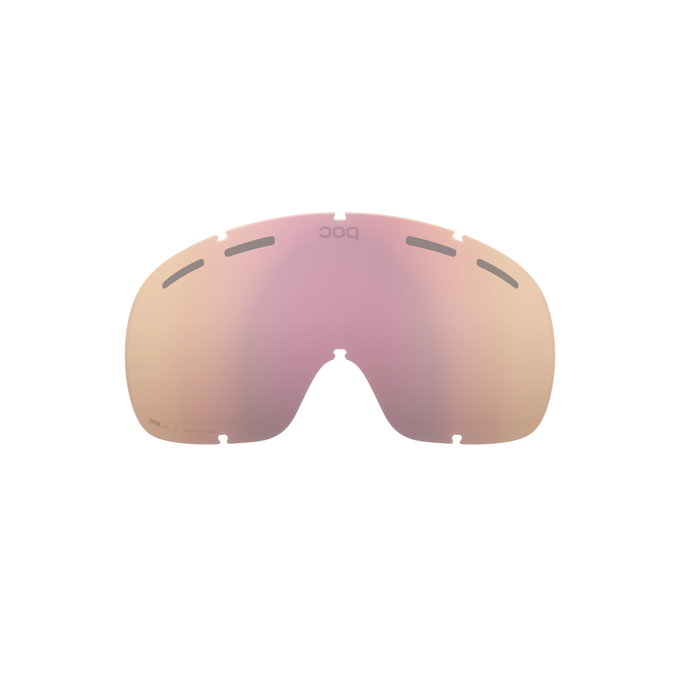 Goggle lense POC Fovea Mid Race Lens Clarity Intense/Partly Sunny Orange - 2025/26
