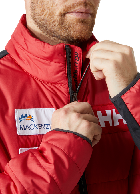 Daunenjacke Helly Hansen World Cup Insulator Jacket Red - 2023/24