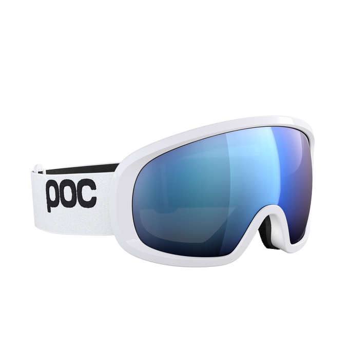 Ski goggles POC Fovea Mid Blixten White/Partly Sunny Blue - 2025/26