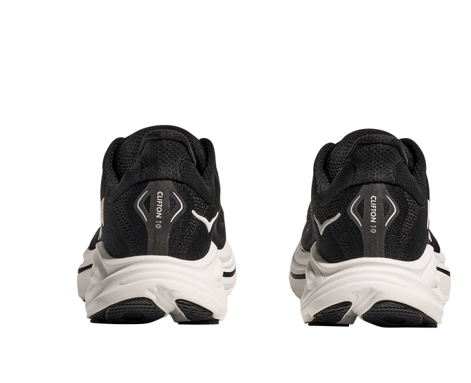 Man Schuhe Hoka Clifton 10 Black/White