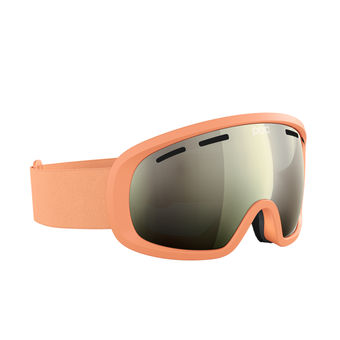 Skibrille POC Fovea Mid Apricot Sunstone/Partly Sunny Ivory - 2025/26