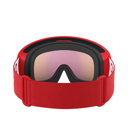 Skibrille POC Fovea Prismane Red/Partly Sunny Orange - 2025/26