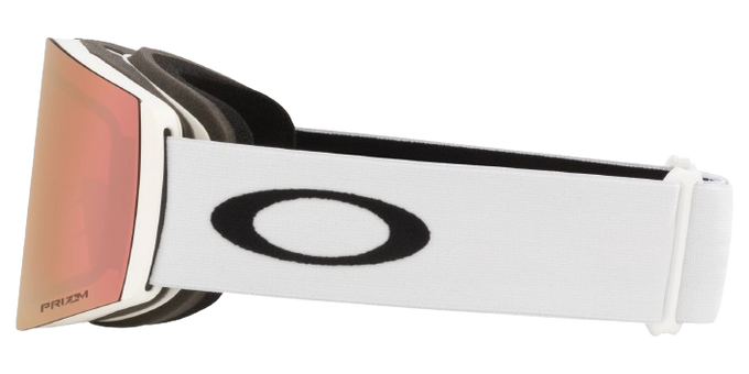 Brille Oakley Fall Line L Matte White Prizm Rose Gold - 2024/25
