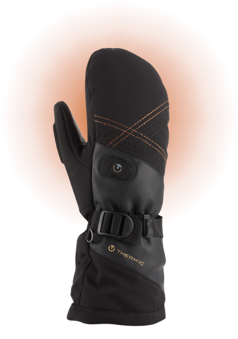 Therm-ic Ultra Heat Boost Gloves Mitt Women Black - 2024/25