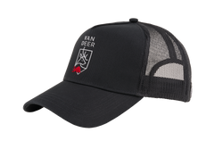 Kappe Van Deer Trucker Cap Black - 2025/26
