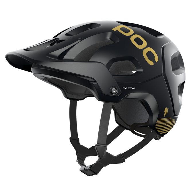 Bicycle helmet POC Tectal Fabio Ed Uranium Black Matt/Gold