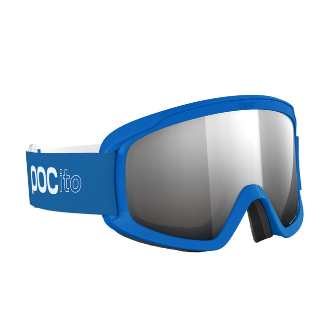 Goggles POC POCito Opsin Fluorescent Blue/Partly Sunny Silver - 2025/26