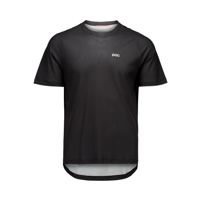 Fahrradtrikot POC M's Motion Air S/S Jersey Uranium Black - 2025