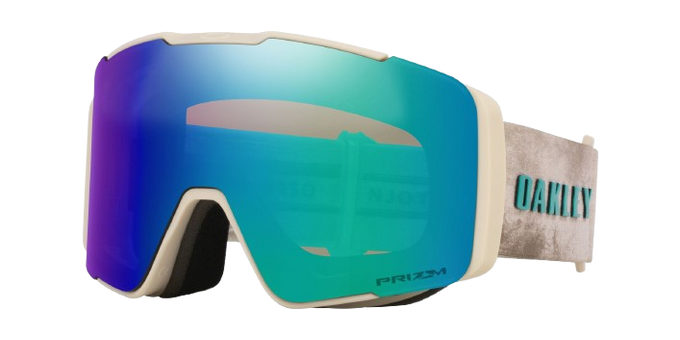 Brille Oakley Line Miner Pro L Jamie Anderson Signature/Prizm Snow Argon Iridium + Additional lens Prizm Snow Iced Iridium - 2025/26