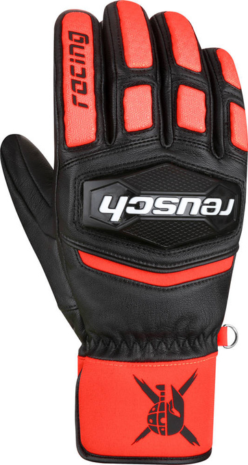 Handschuhe Reusch Worldcup Warrior Team Black/Fluo Red - 2024/25