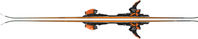 Skis Atomic Redster Q6 + MI 12 GW Black/Orange - 2024/25