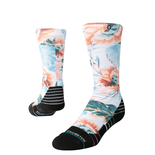 Skisocken Stance Flowerful Snow Kids White - 2023/24